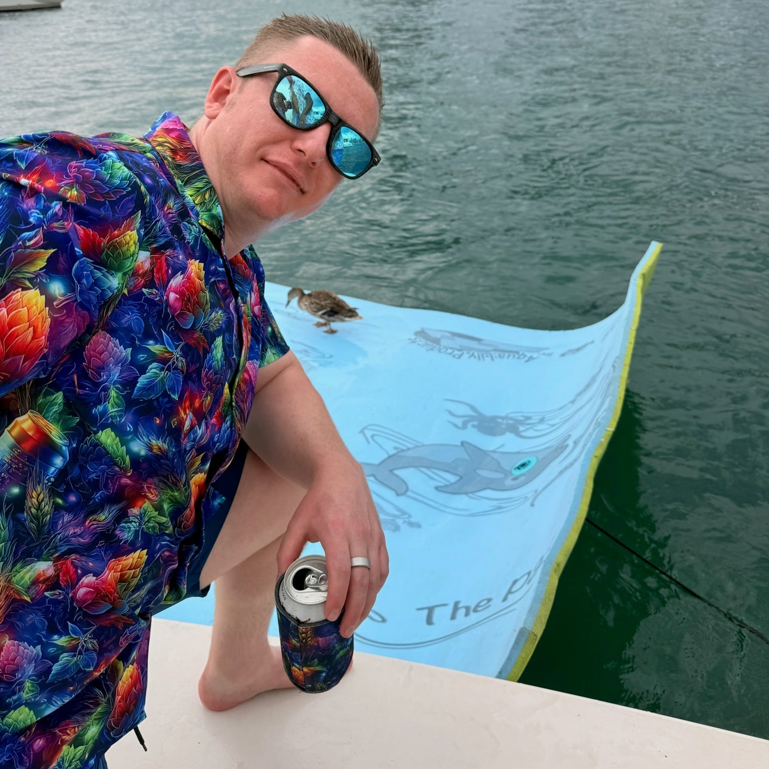 Hopnotic Haze Hawaiian Shirt (Premium Modern Fit)