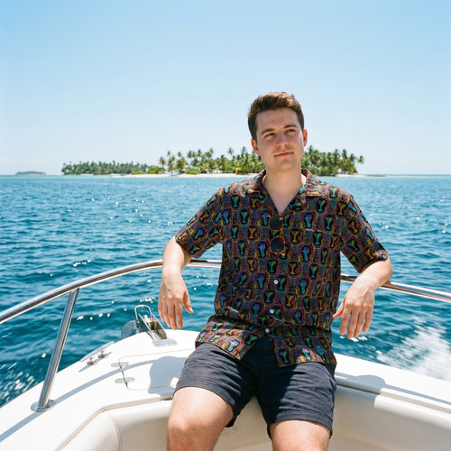 Boat Stuff Hawaiian Shirt (Oversized Classic)