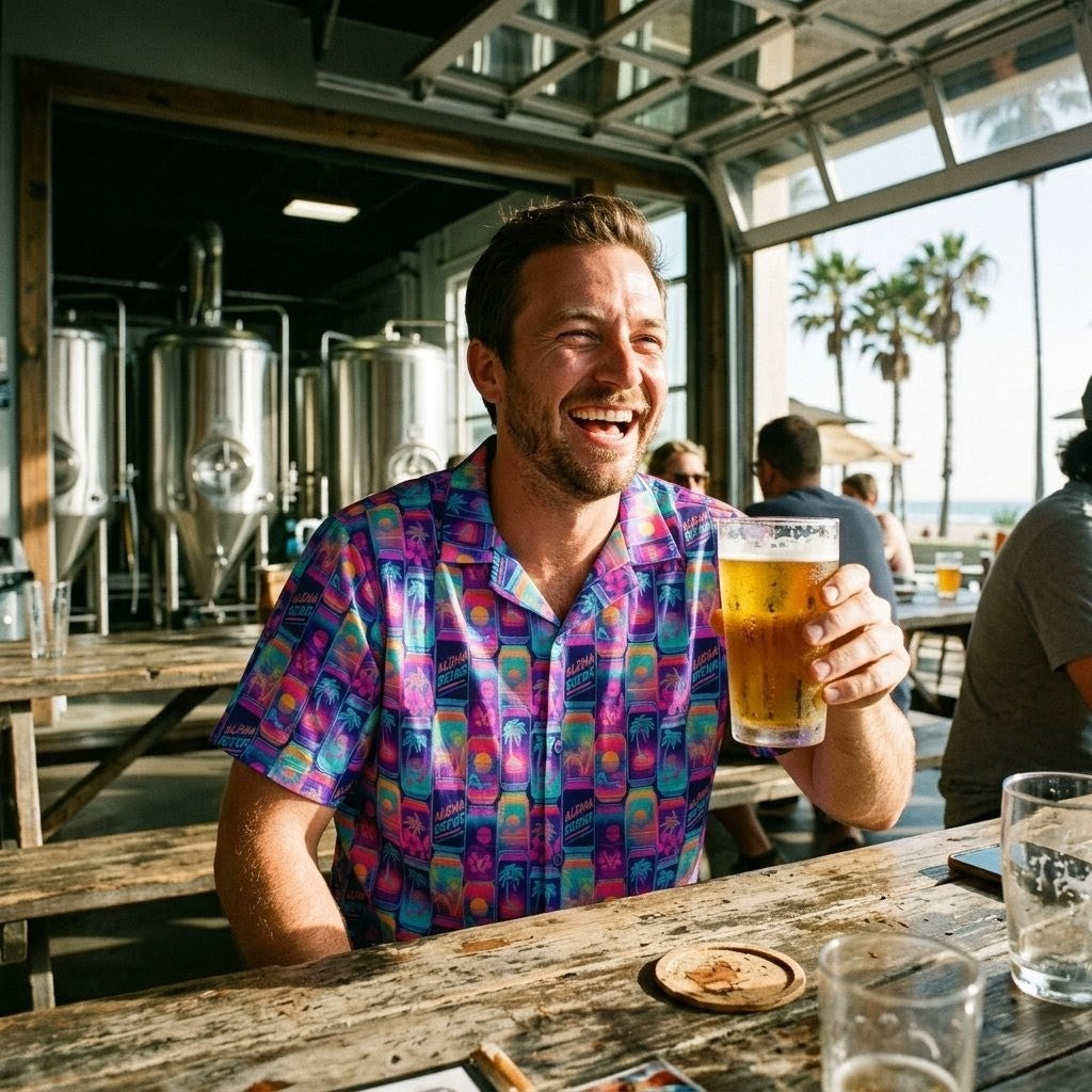 Aloha Brews Hawaiian Shirt