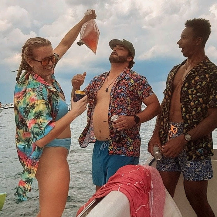 Hypercolor Horizon Hawaiian Shirt (Classic Silk-Finish)