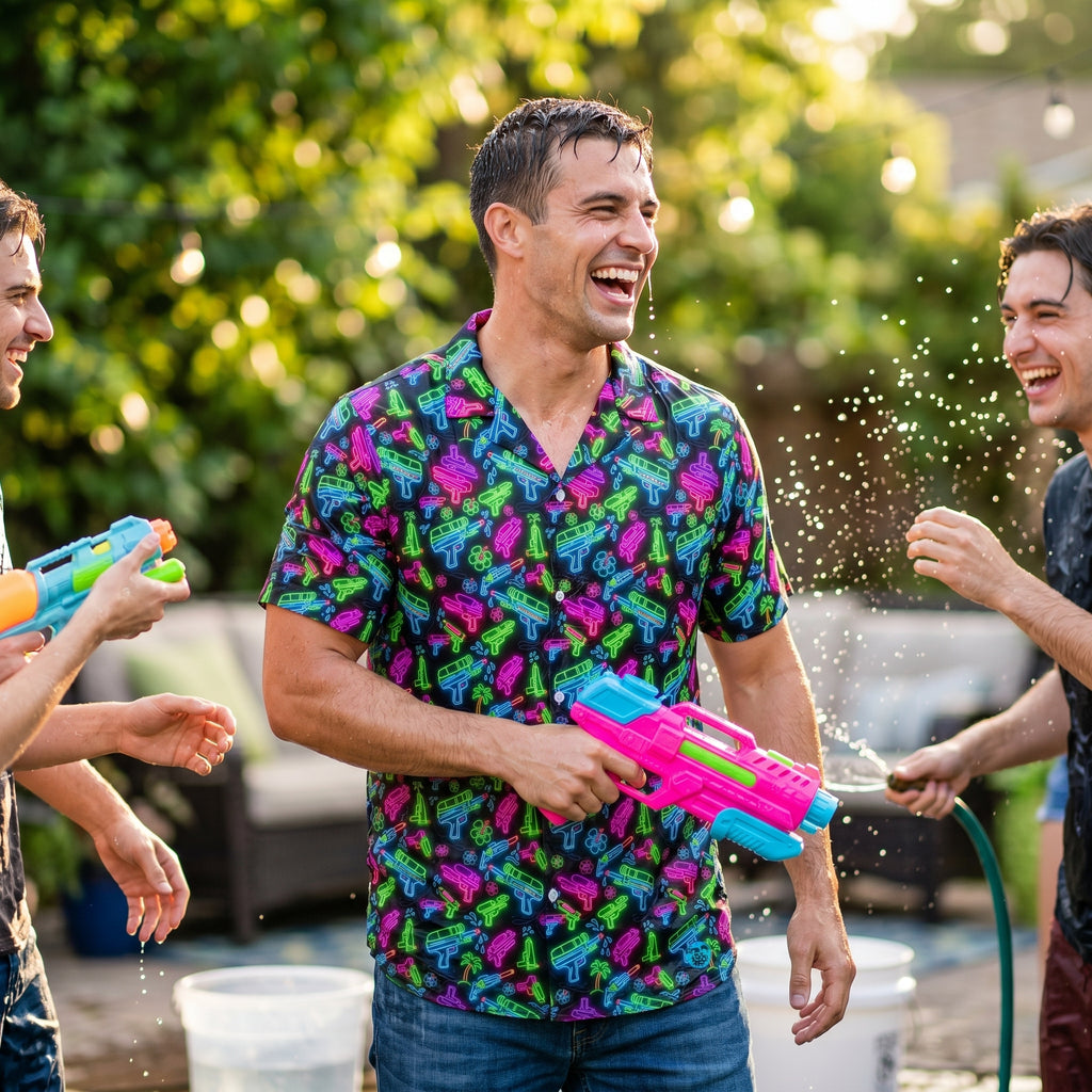 Saturday Skirmish Hawaiian Shirt (Oversized Classic)