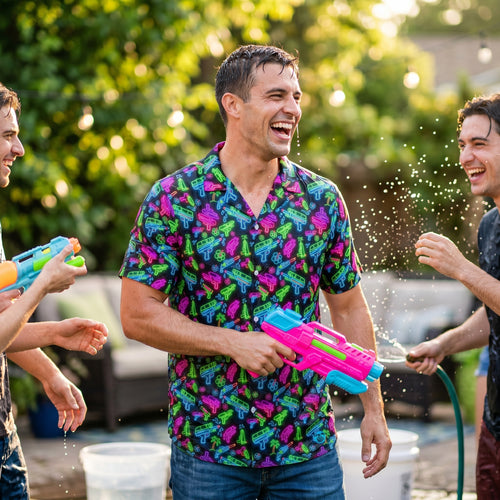 Saturday Skirmish Hawaiian Shirt (Oversized Classic)