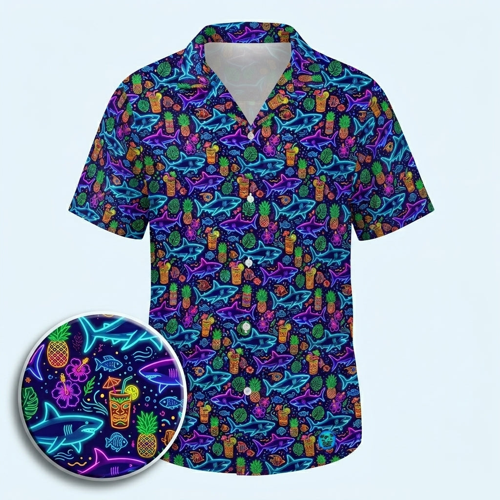 Fin & Tonic Hawaiian Shirt (Oversized Classic)