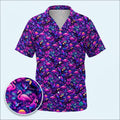 Flamingo Fade Hawaiian Shirt (Oversized Classic)